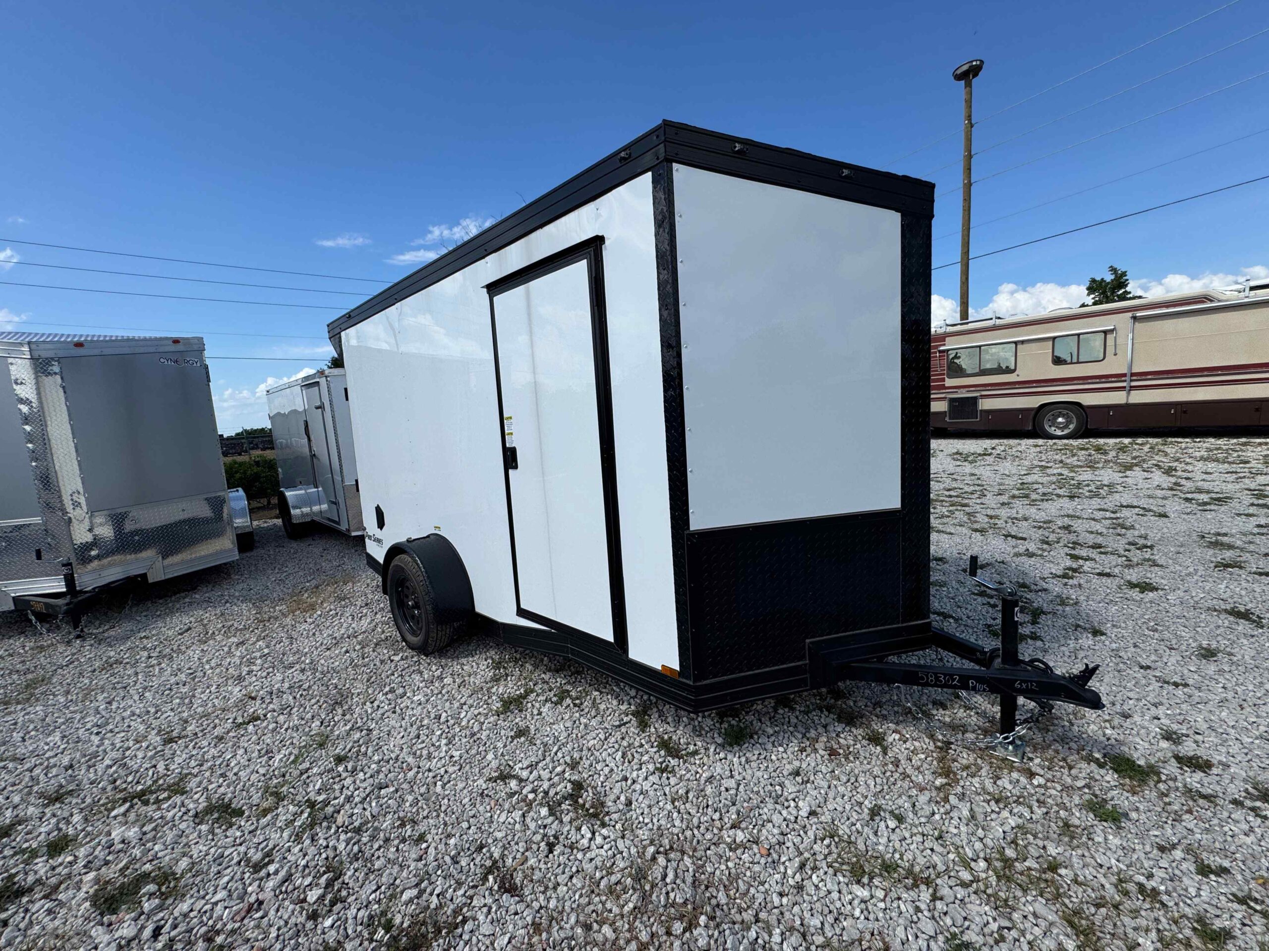New 6×12 CYNERGY CARGO Enclosed Trailer