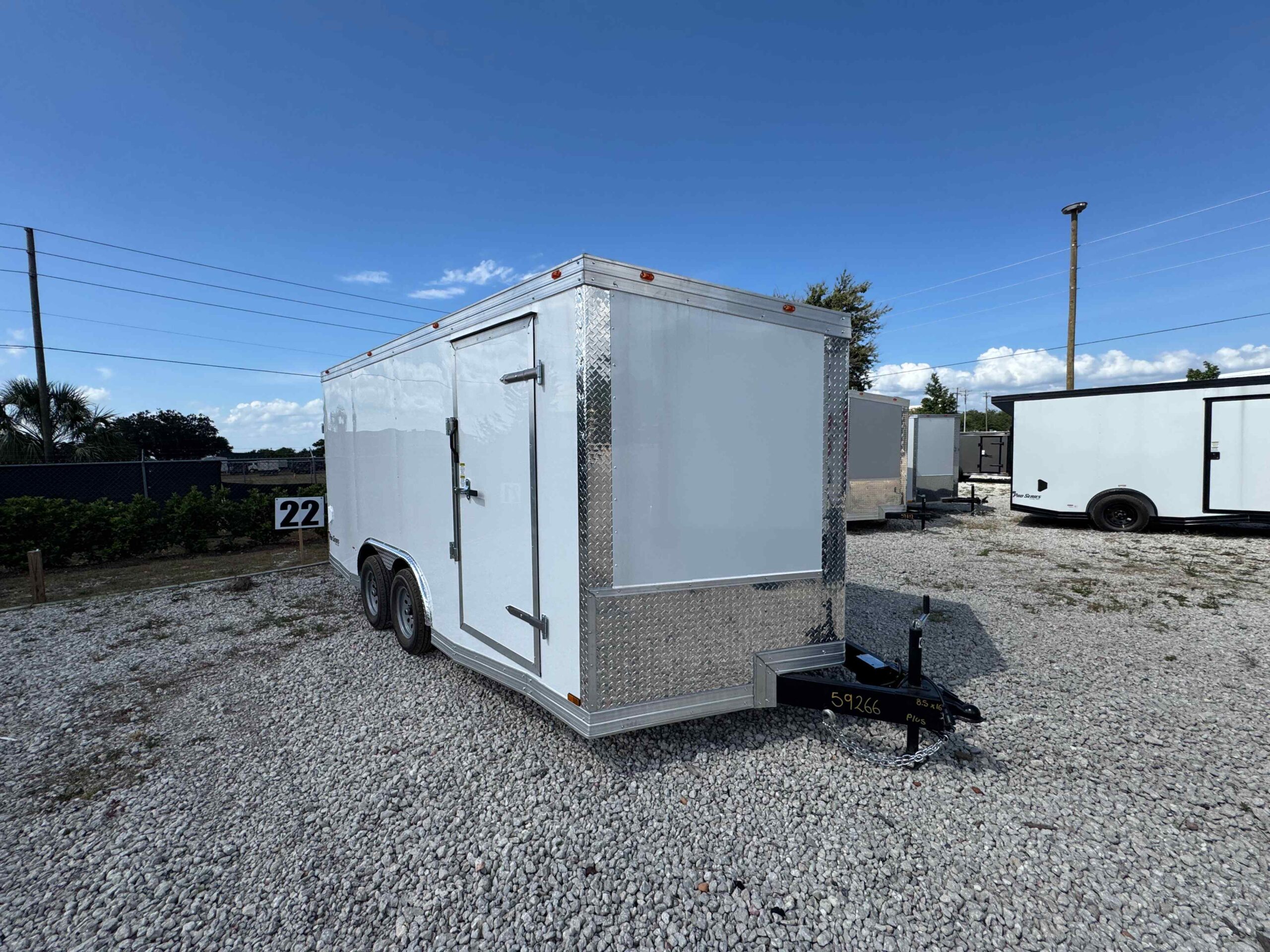 New 8.5×16 CYNERGY CARGO Enclosed Trailer