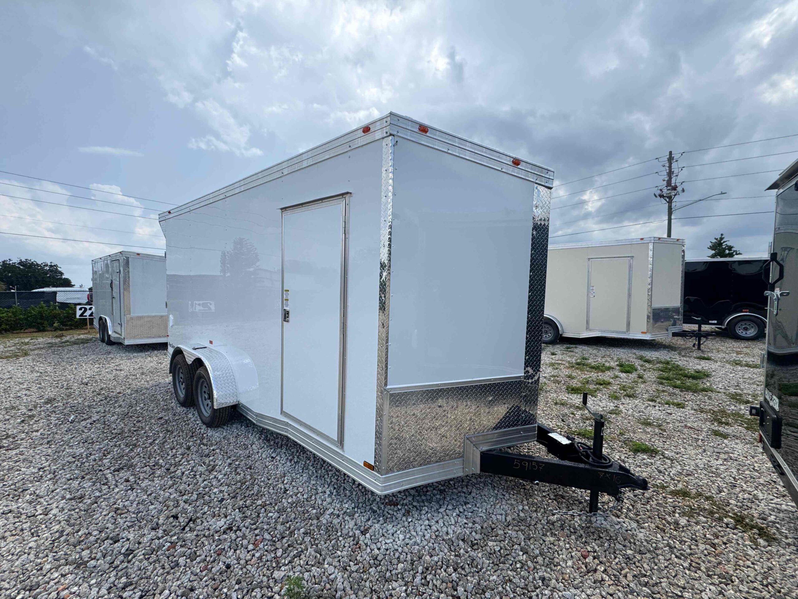 New 7×16 CYNERGY CARGO Enclosed Trailer