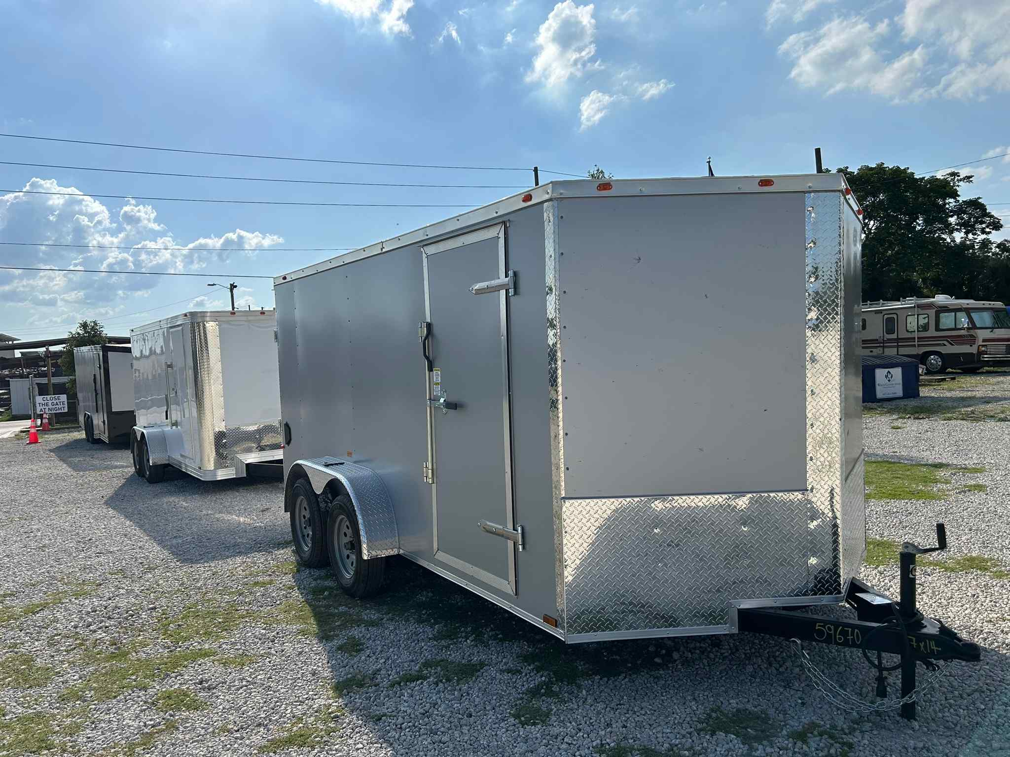 New 7×14 CYNERGY CARGO Enclosed Trailer