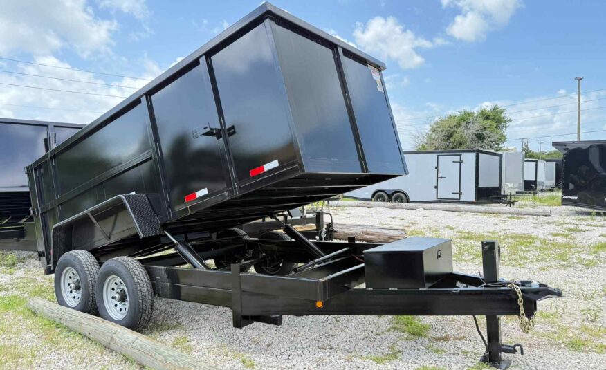 New 7×14 TAYLOR TRAILERS Dump Trailer