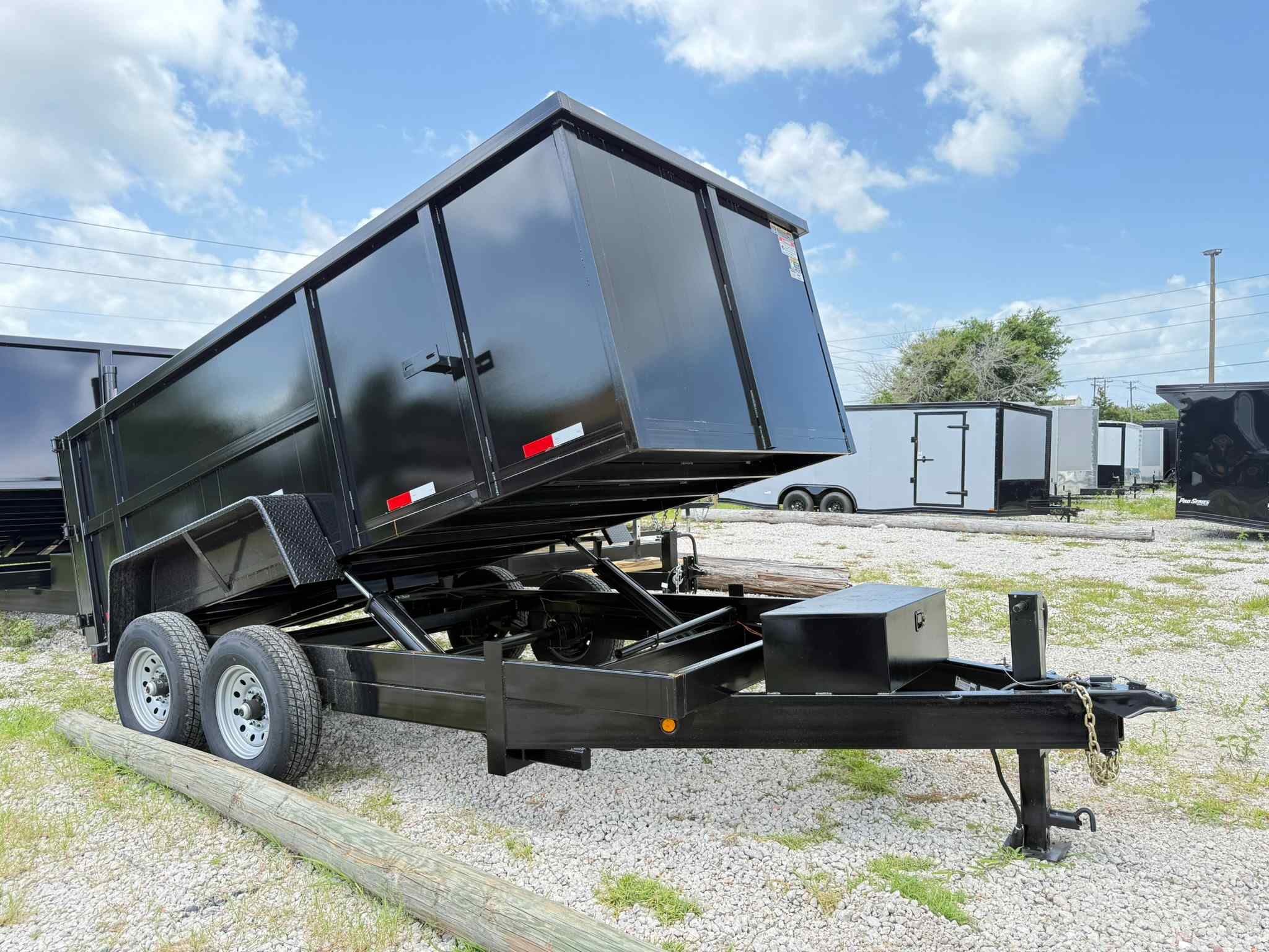New 7×14 TAYLOR TRAILERS Dump Trailer