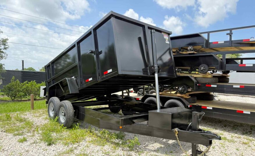 New 7×14 TAYLOR TRAILERS Dump Trailer