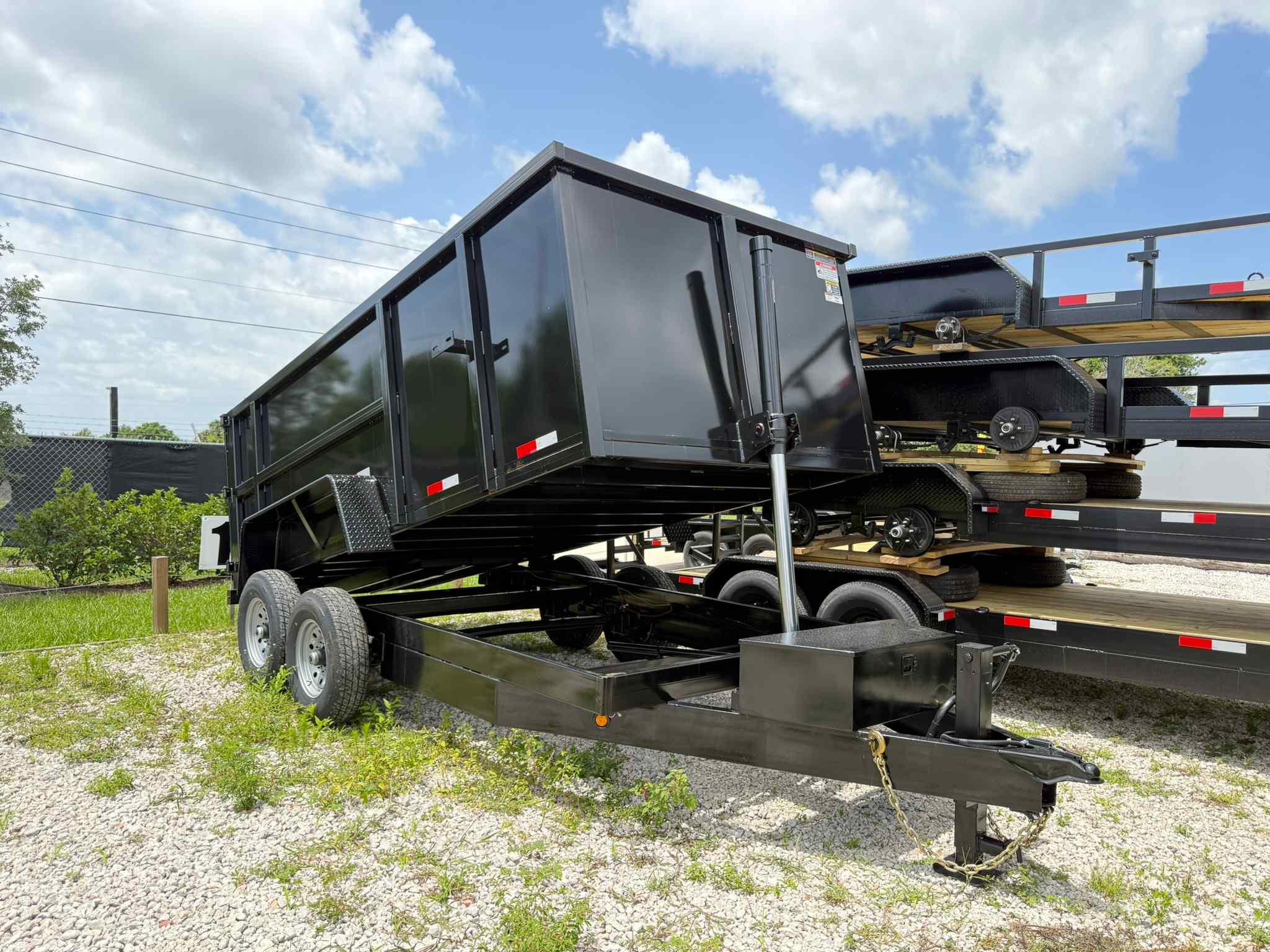 New 7×14 TAYLOR TRAILERS Dump Trailer