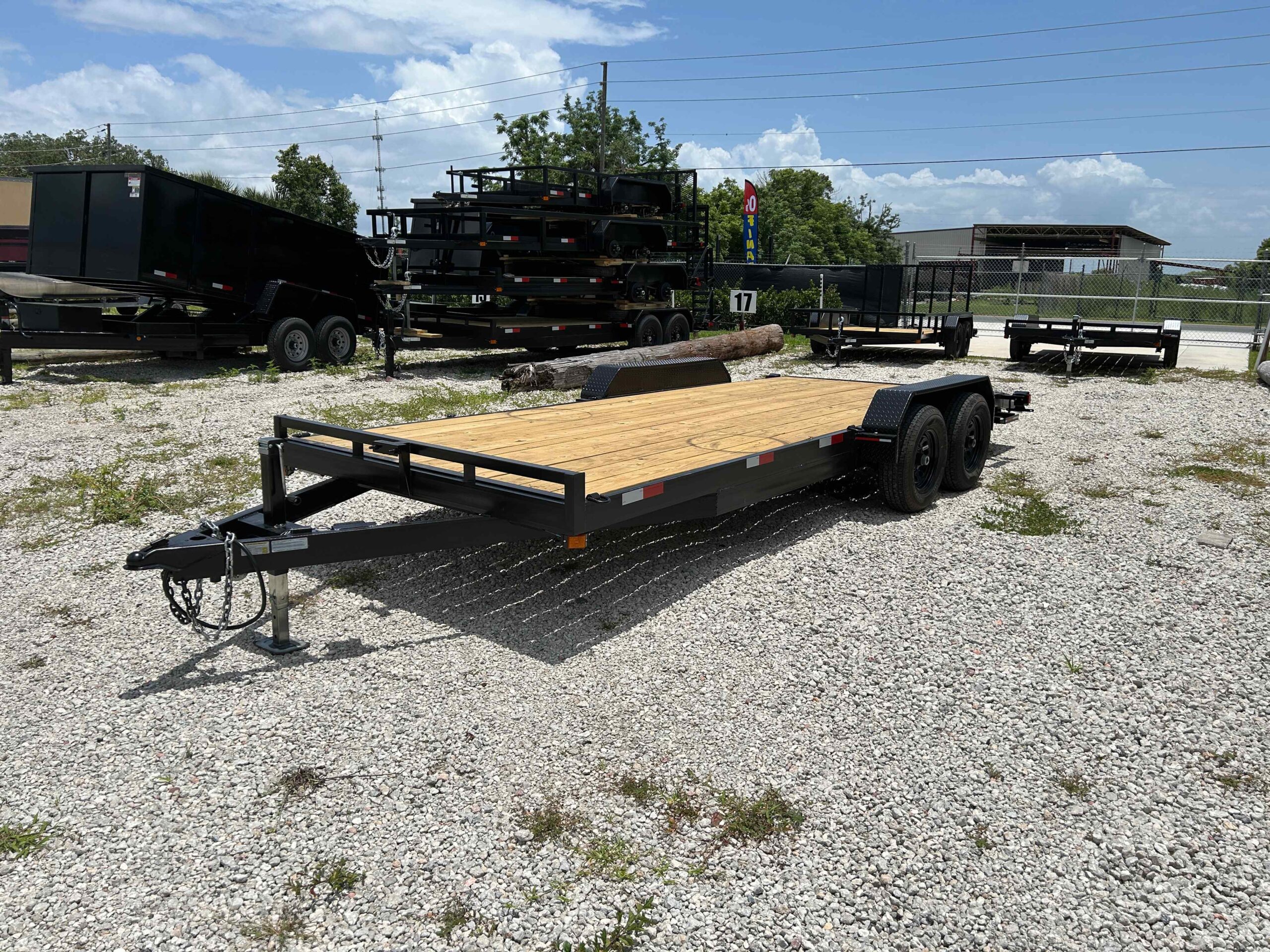 New 7×20 WORLDWIDE TRAILER Car Trailer