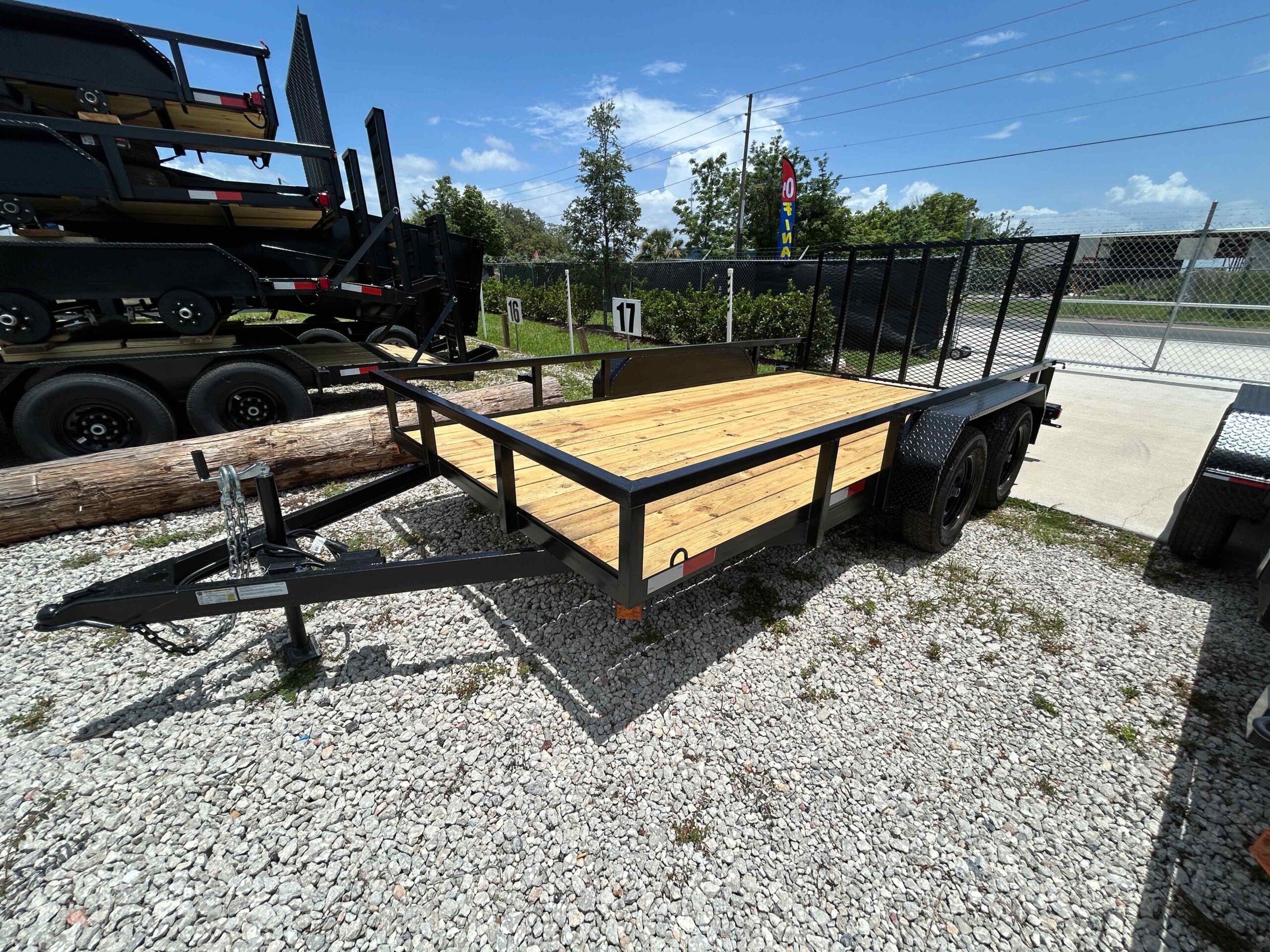 New 7×14 WORLDWIDE TRAILER Utility Trailer