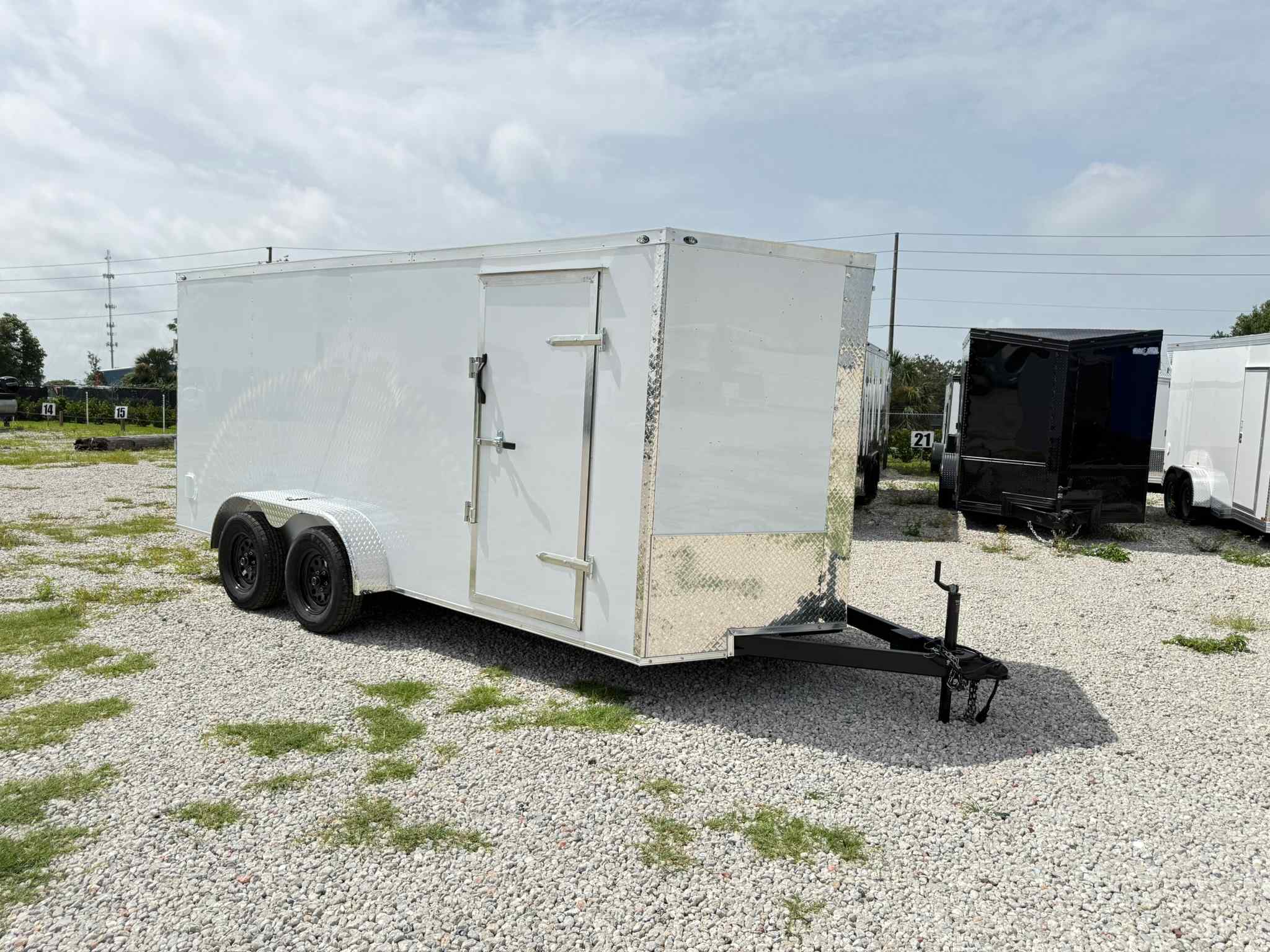New 7×16 D & A Trailers Enclosed Trailer