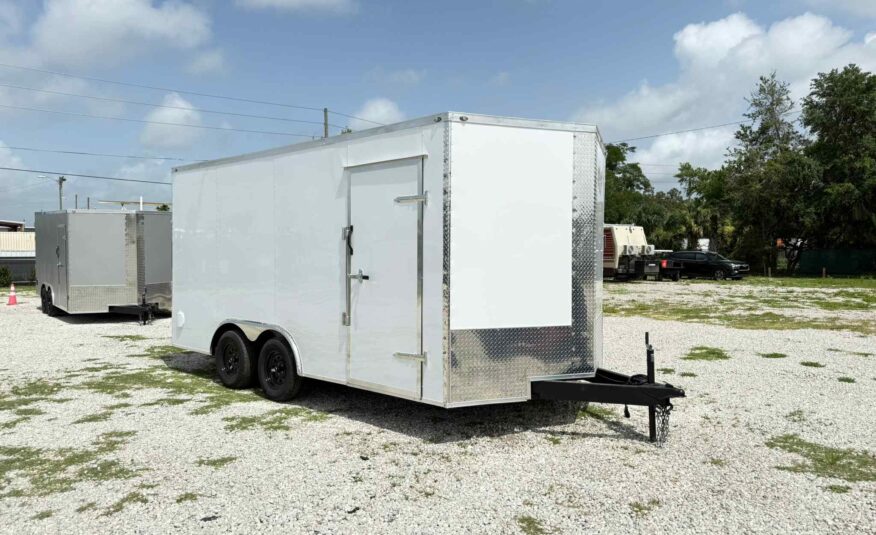 New 8.5×16 D & A Trailers Enclosed Trailer