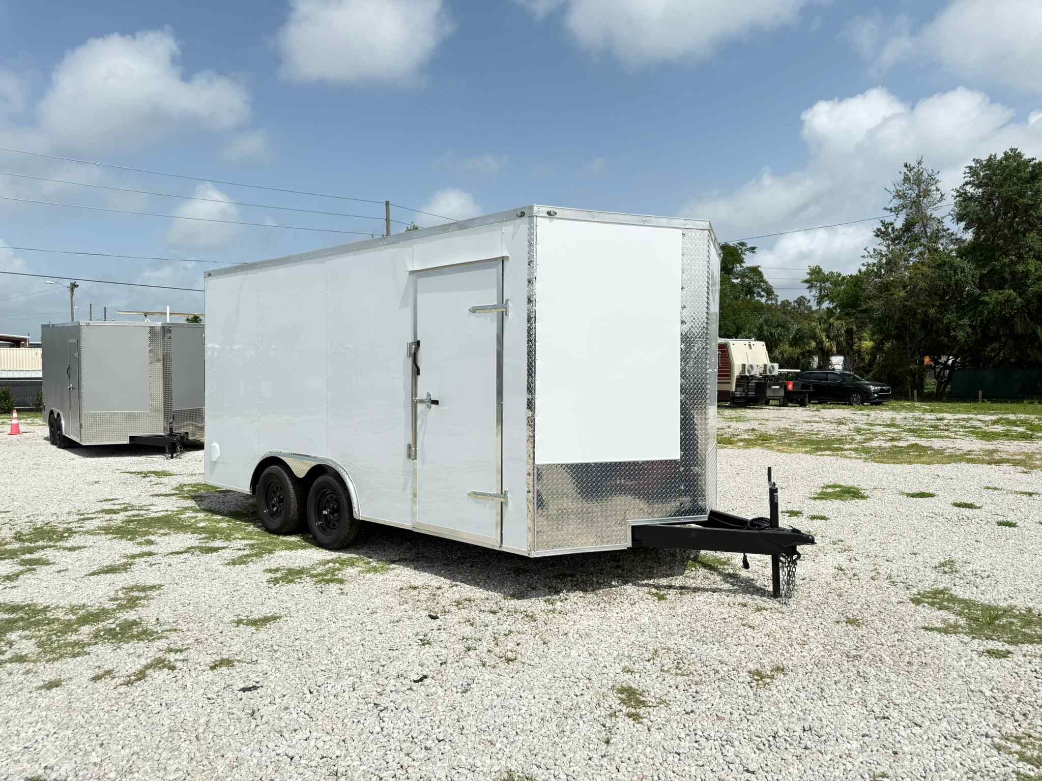 New 7×16 D & A Trailers Enclosed Trailer