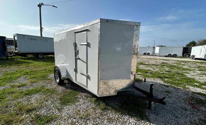 New 5×10 Power Line Cargo Enclosed Trailer