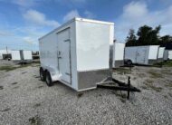 New 7×12 Power Line Cargo Enclosed Trailer