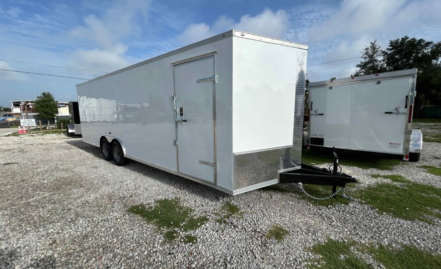 New 8.5×24 Power Line Cargo Enclosed Trailer