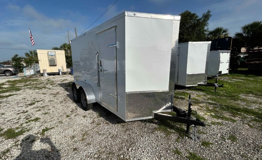 New 6×12 Power Line Cargo Enclosed Trailer