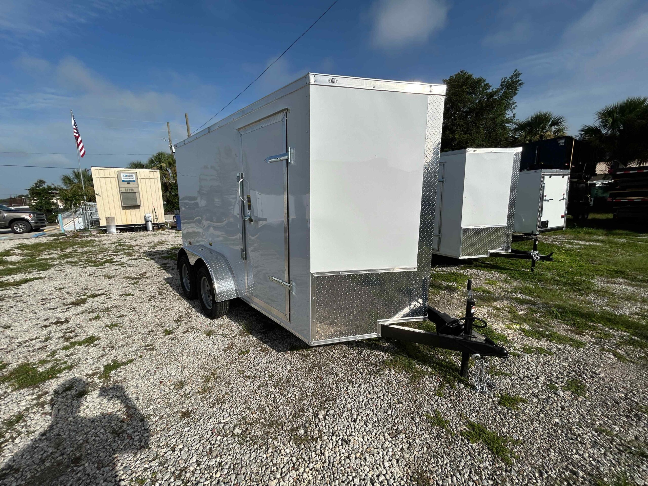 New 6×12 Power Line Cargo Enclosed Trailer