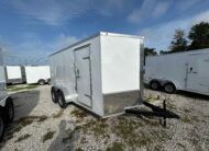 New 7×14 Power Line Cargo Enclosed Trailer