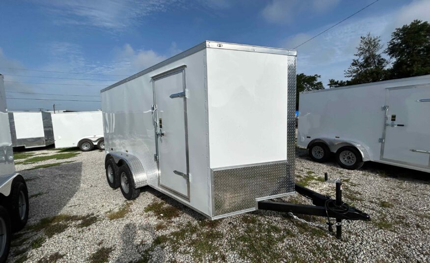 New 7×14 Power Line Cargo Enclosed Trailer