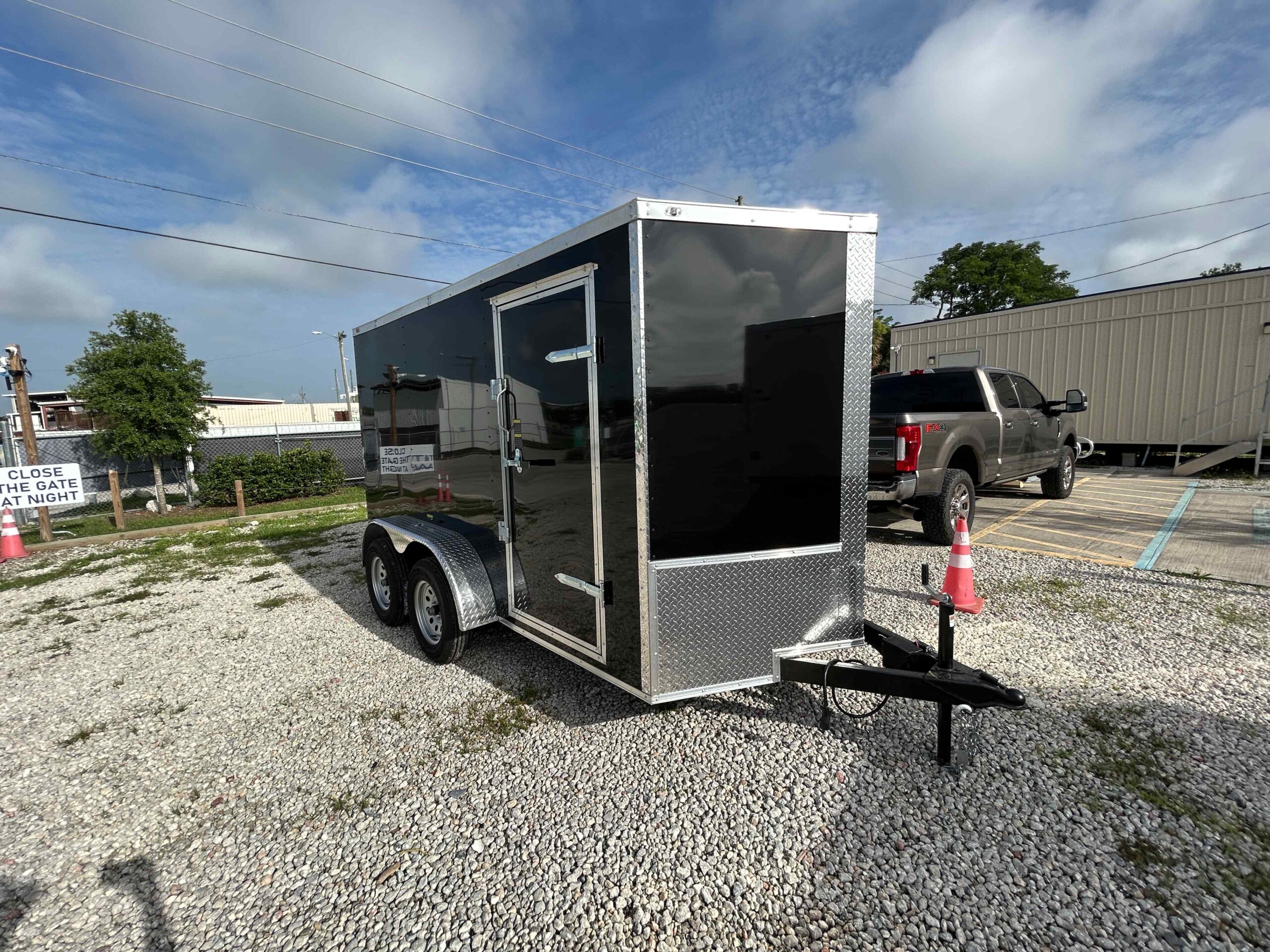 New 6×12 Power Line Cargo Enclosed Trailer
