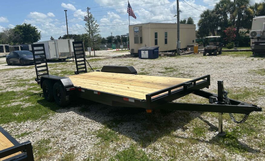 New 7×18 WORLDWIDE TRAILER Equipment Trailer