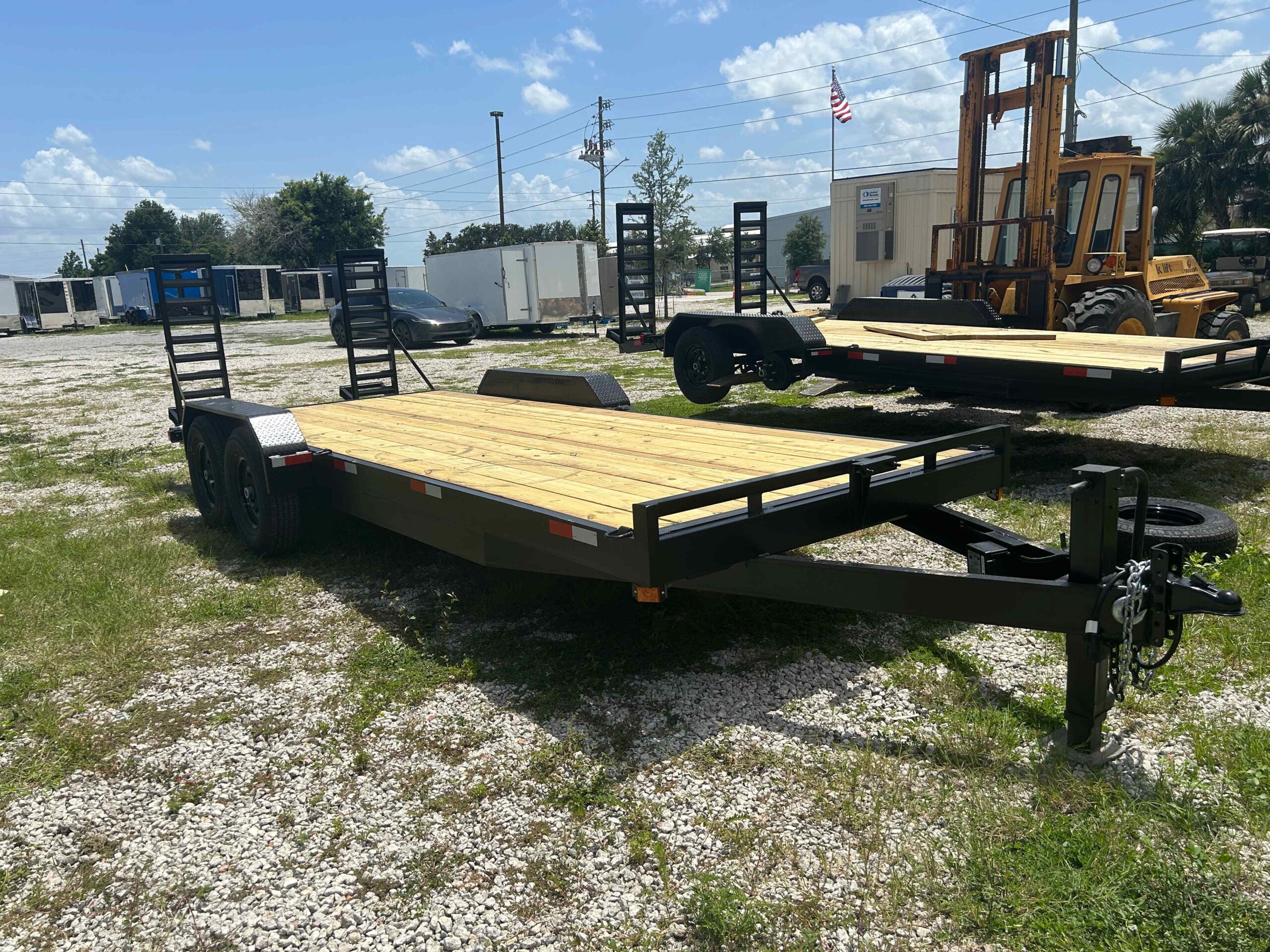 New 7×20 WORLDWIDE TRAILER Equipment Trailer