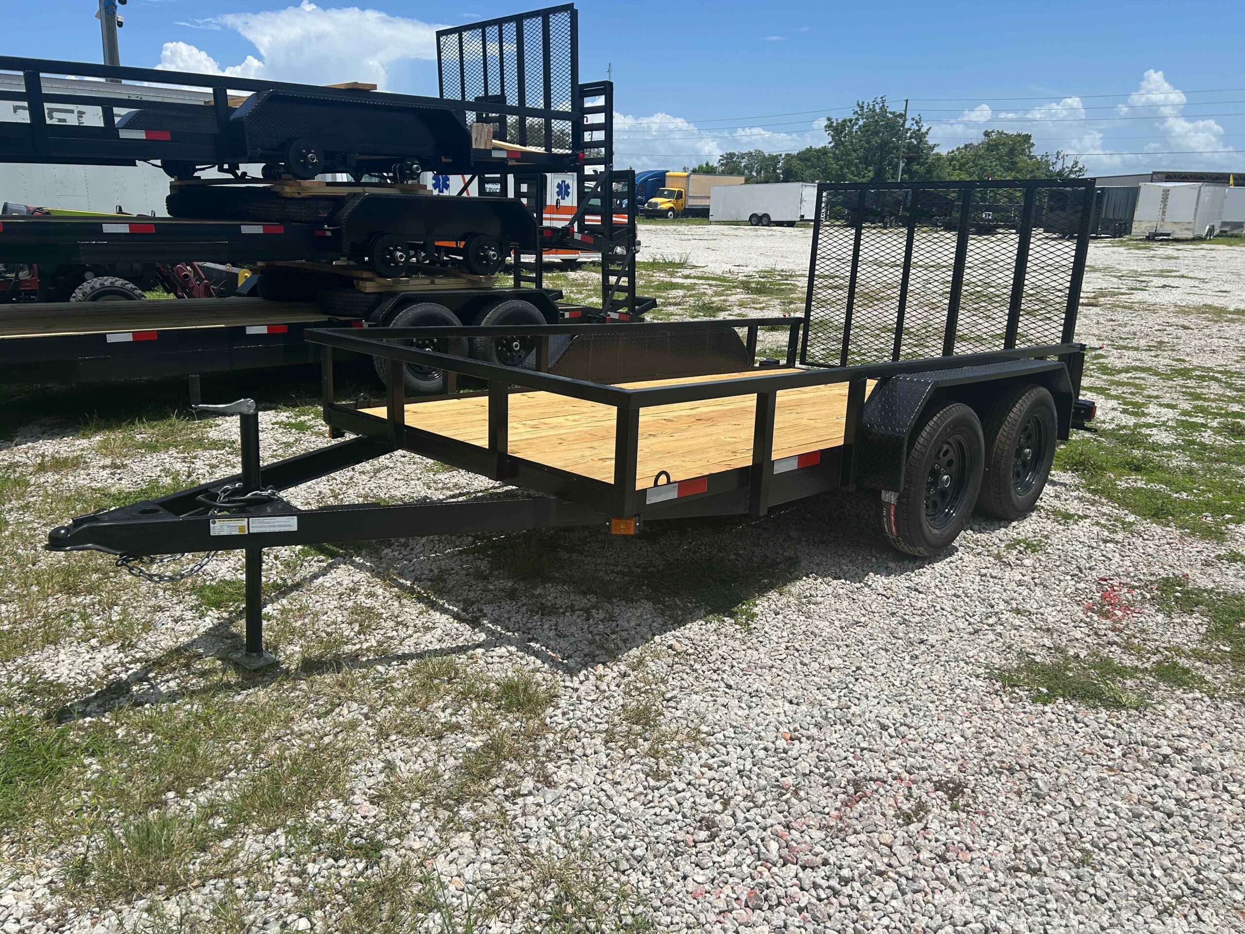New 6×12 WORLDWIDE TRAILER Utility Trailer