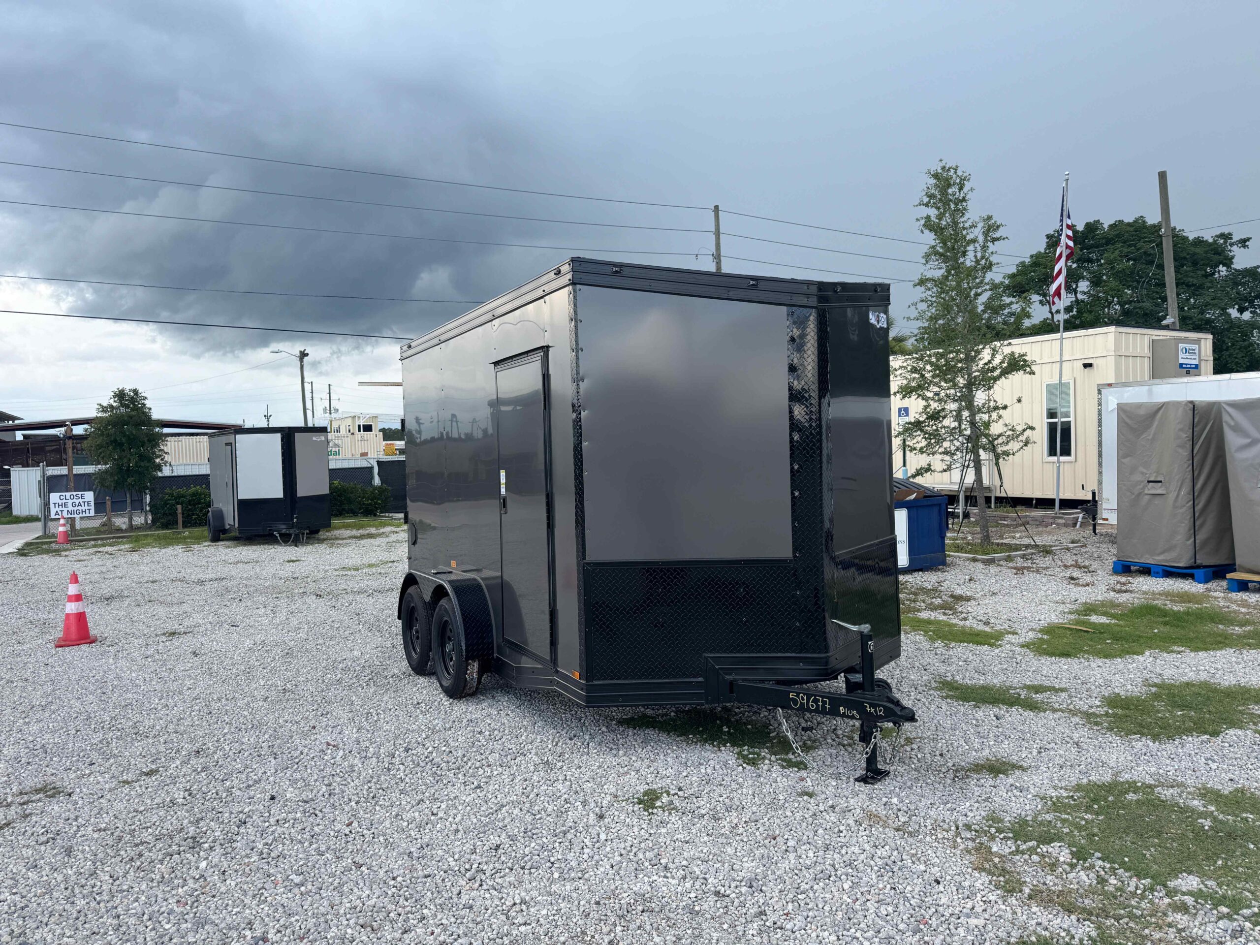 New 7×12 CYNERGY CARGO Enclosed Trailer