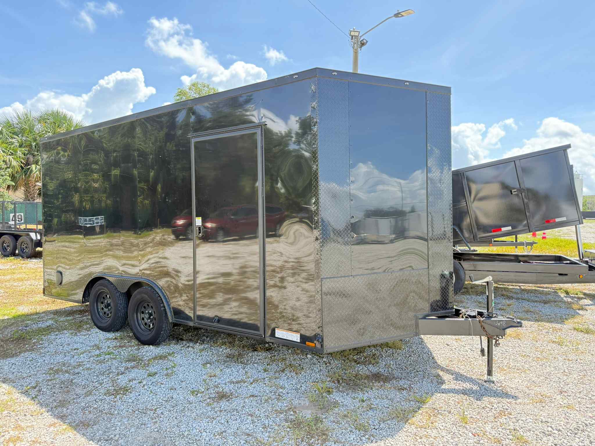 Used 8.5×16 Extreme Cargo Enclosed Trailer