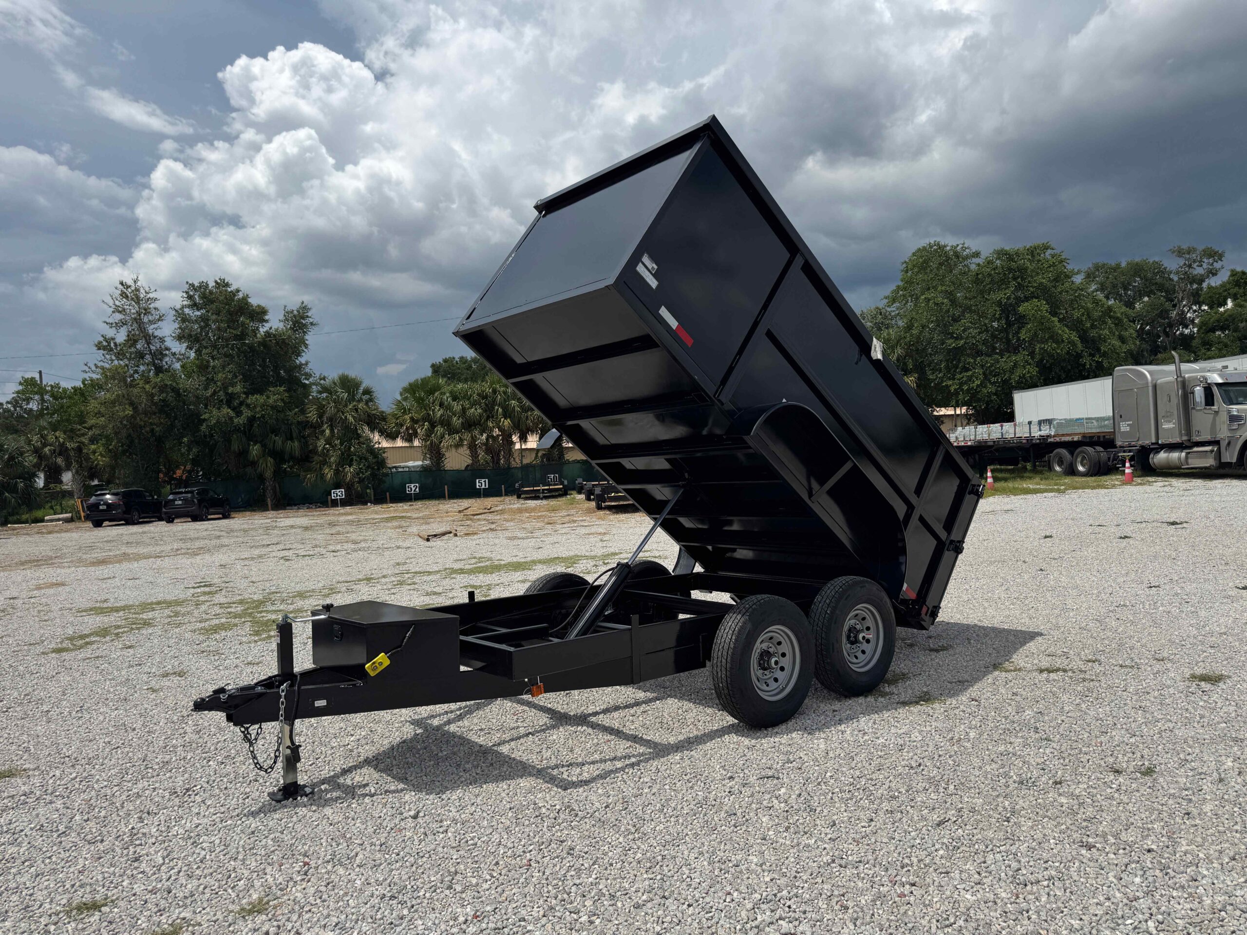 New 6×12 TAYLOR TRAILERS Dump Trailer