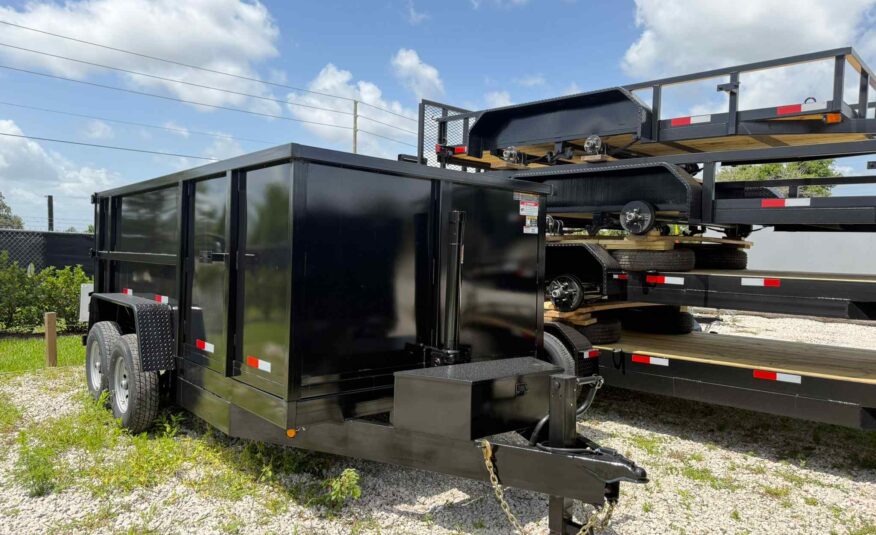 New 7×14 TAYLOR TRAILERS Dump Trailer