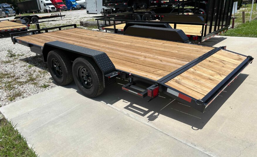 New 7×18 WORLDWIDE TRAILER Car Trailer