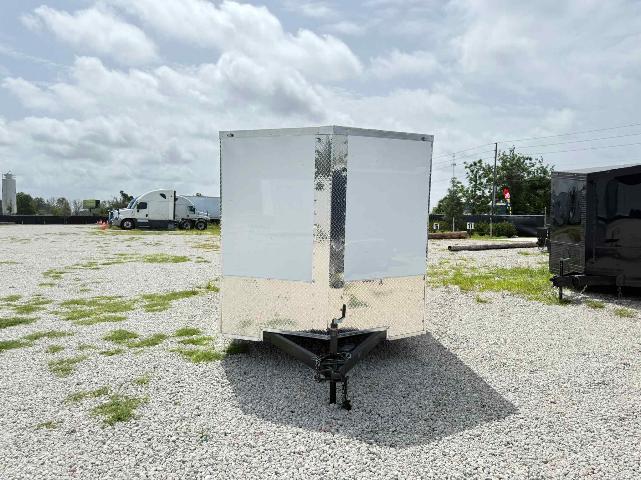 New 7×16 D & A Trailers Enclosed Trailer
