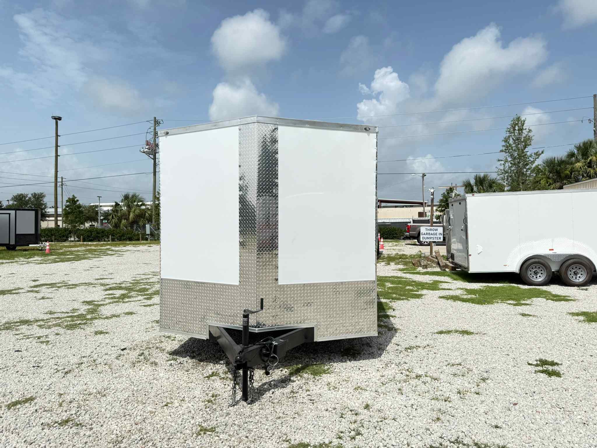 New 7×16 D & A Trailers Enclosed Trailer