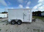 New 7×12 Power Line Cargo Enclosed Trailer