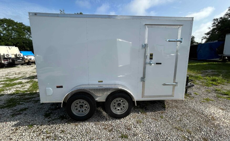 New 6×12 Power Line Cargo Enclosed Trailer