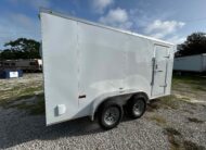 New 7×14 Power Line Cargo Enclosed Trailer