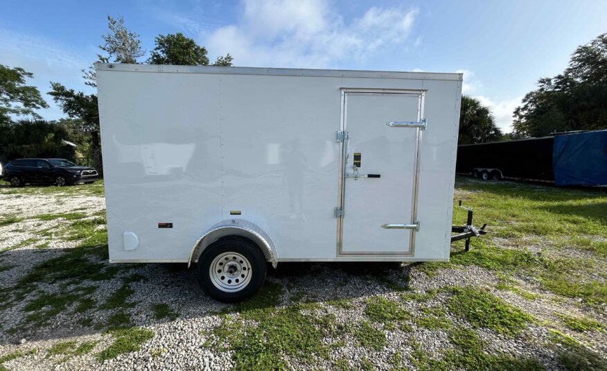 New 6×12 Power Line Cargo Enclosed Trailer