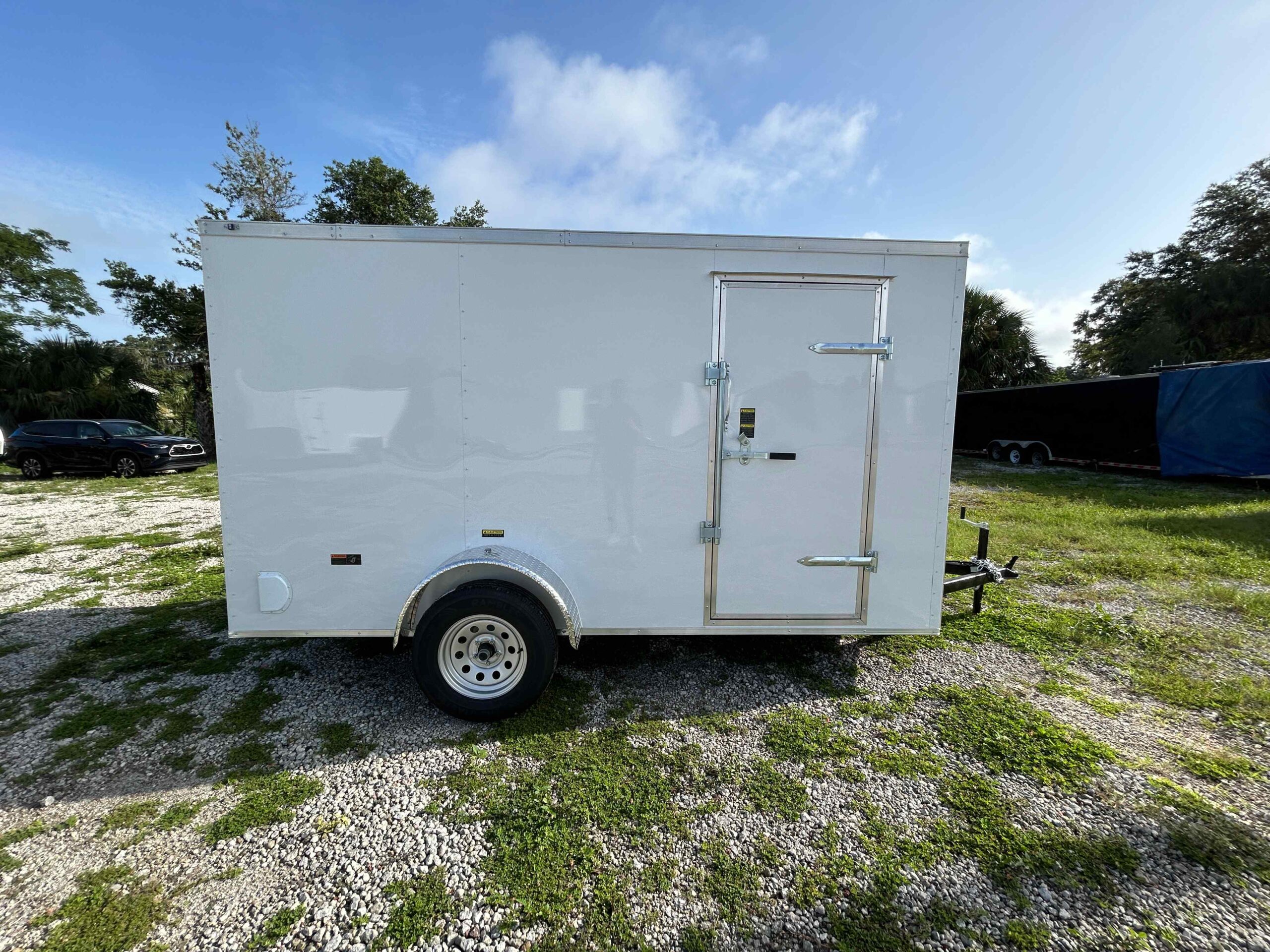 New 6×12 Power Line Cargo Enclosed Trailer