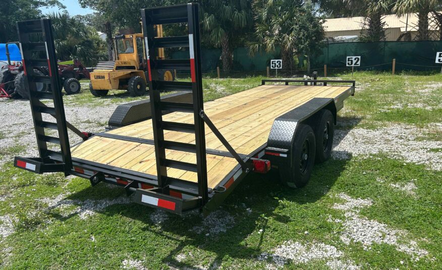 New 7×18 WORLDWIDE TRAILER Equipment Trailer