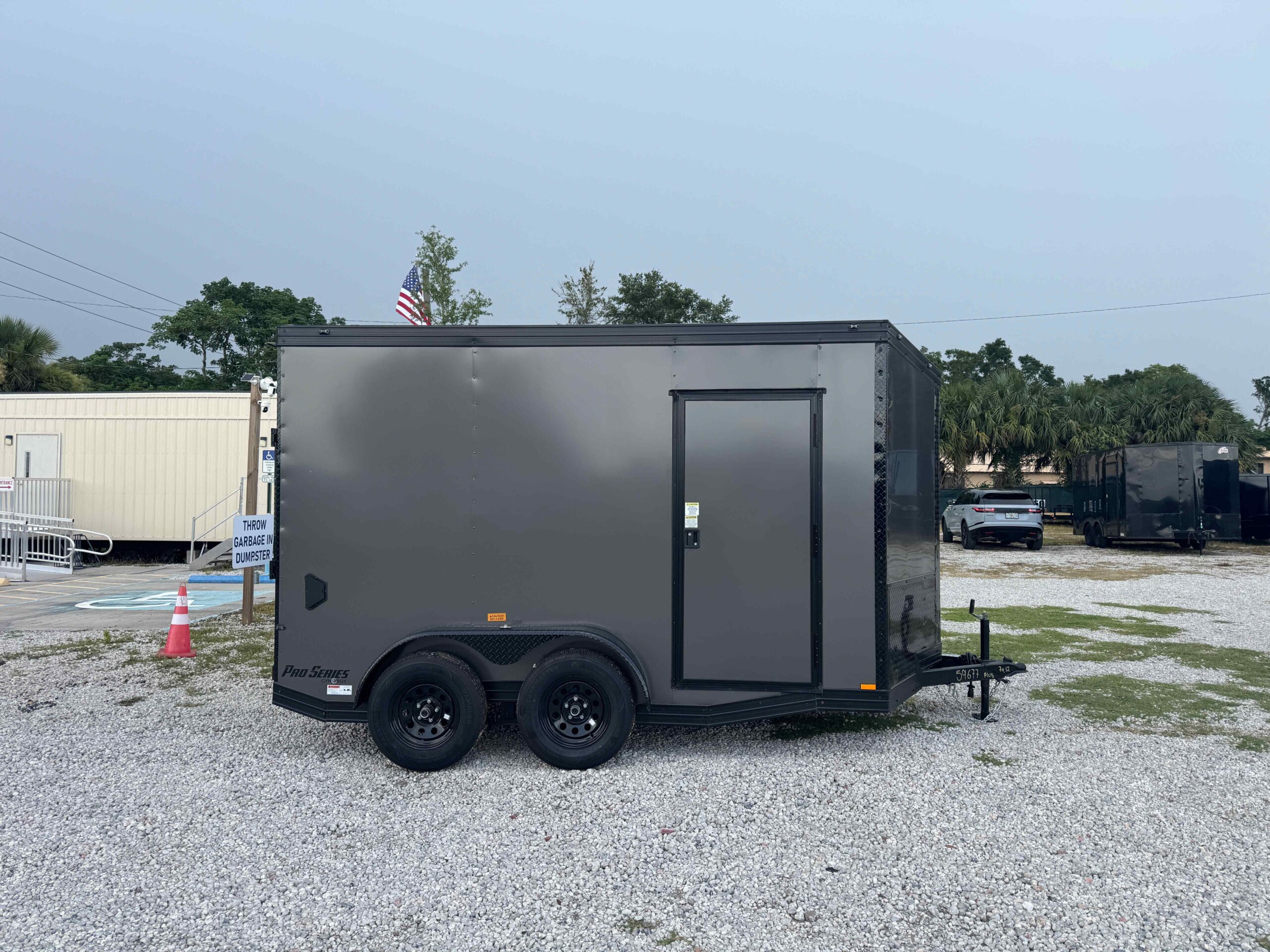 New 7×12 CYNERGY CARGO Enclosed Trailer