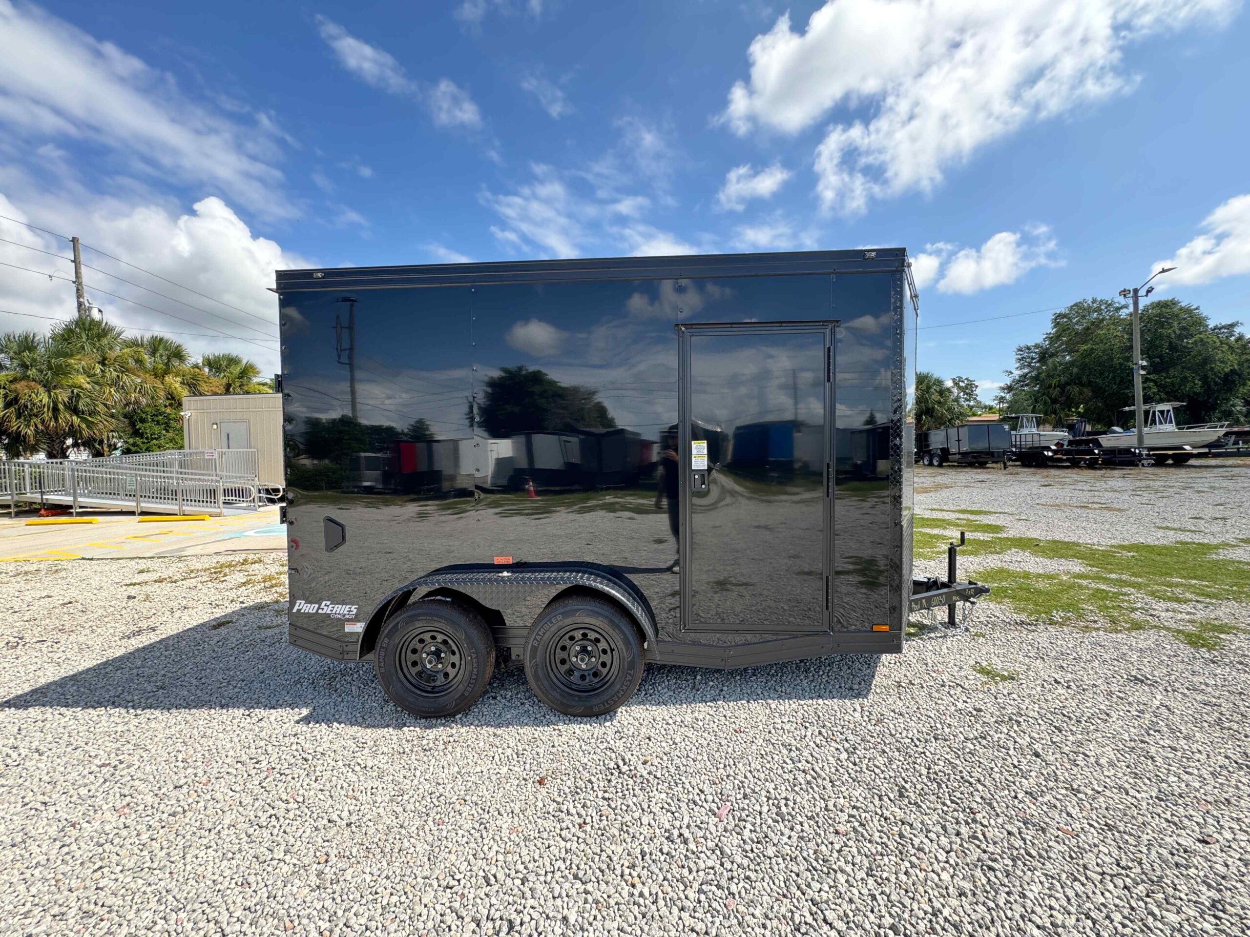 New 7×12 CYNERGY CARGO Enclosed Trailer