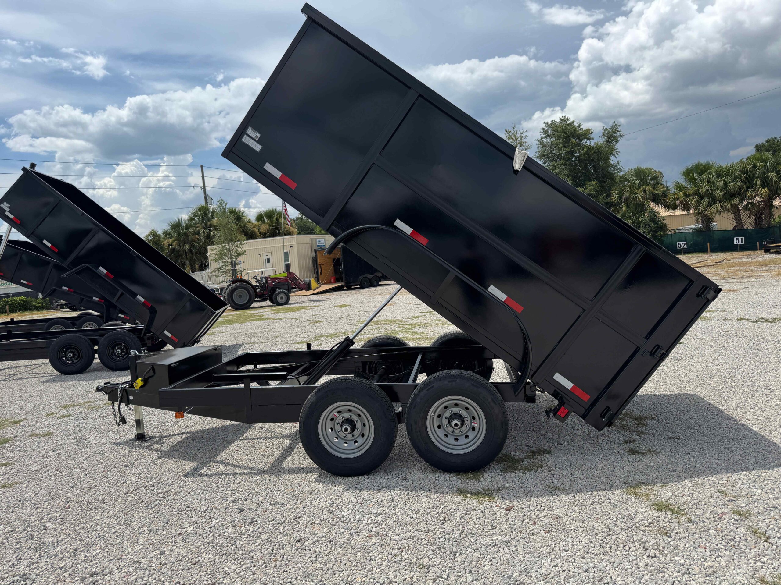 New 6×12 TAYLOR TRAILERS Dump Trailer