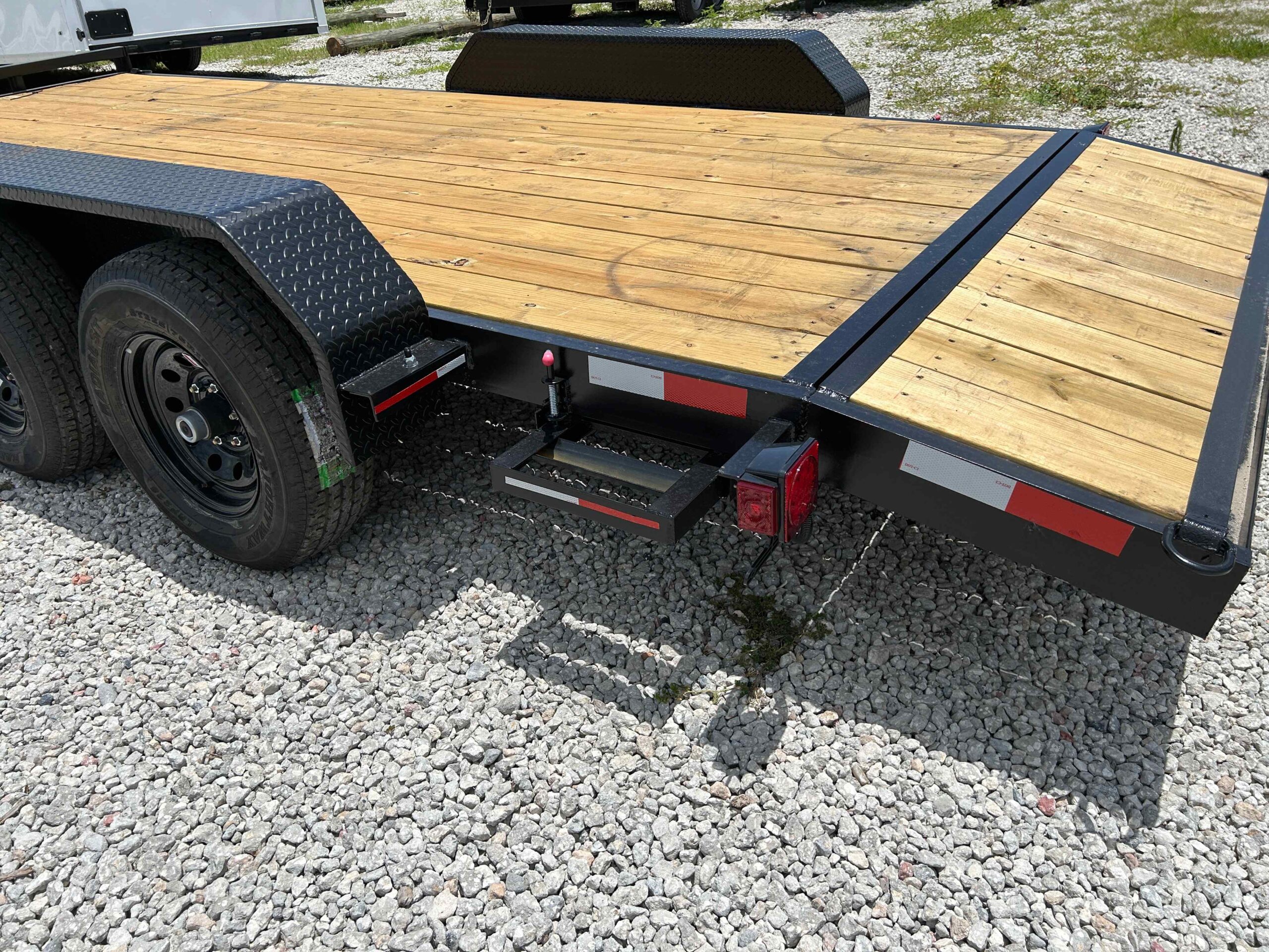 New 7×18 WORLDWIDE TRAILER Car Trailer