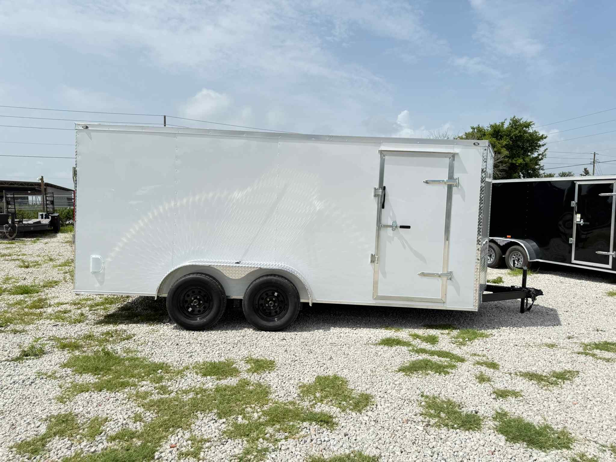 New 7×16 D & A Trailers Enclosed Trailer