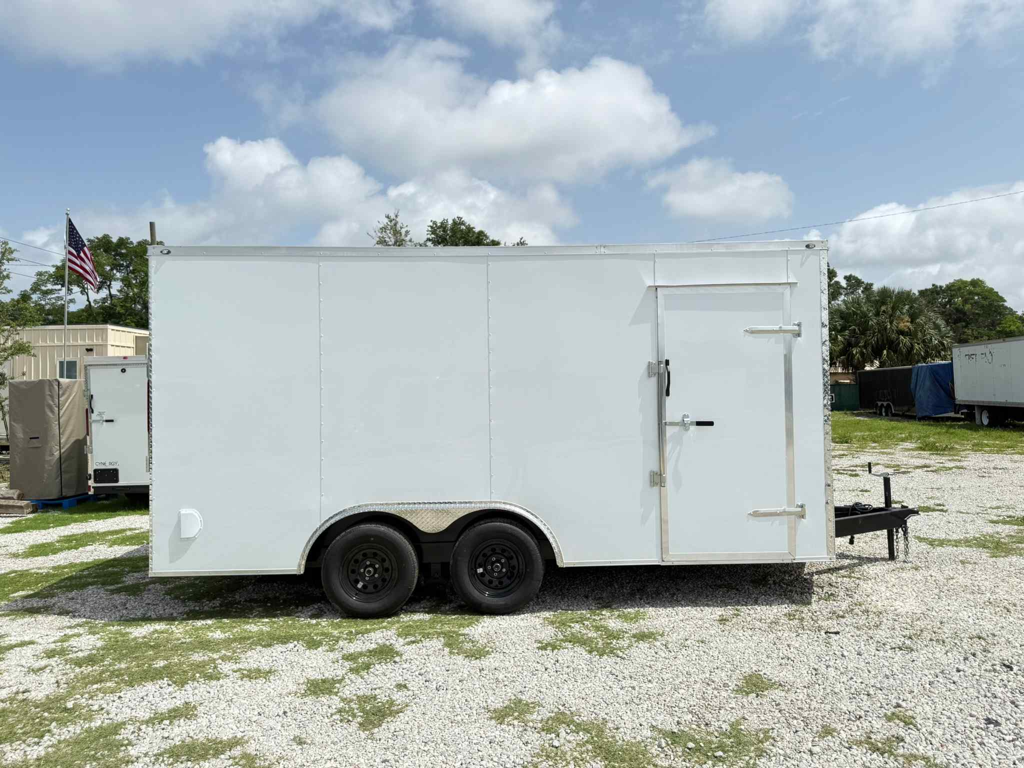 New 7×16 D & A Trailers Enclosed Trailer