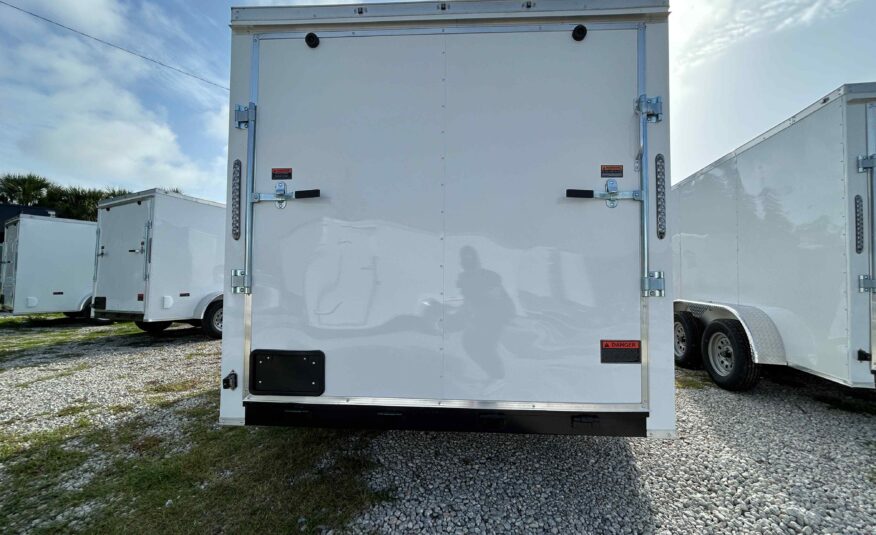 New 7×14 Power Line Cargo Enclosed Trailer
