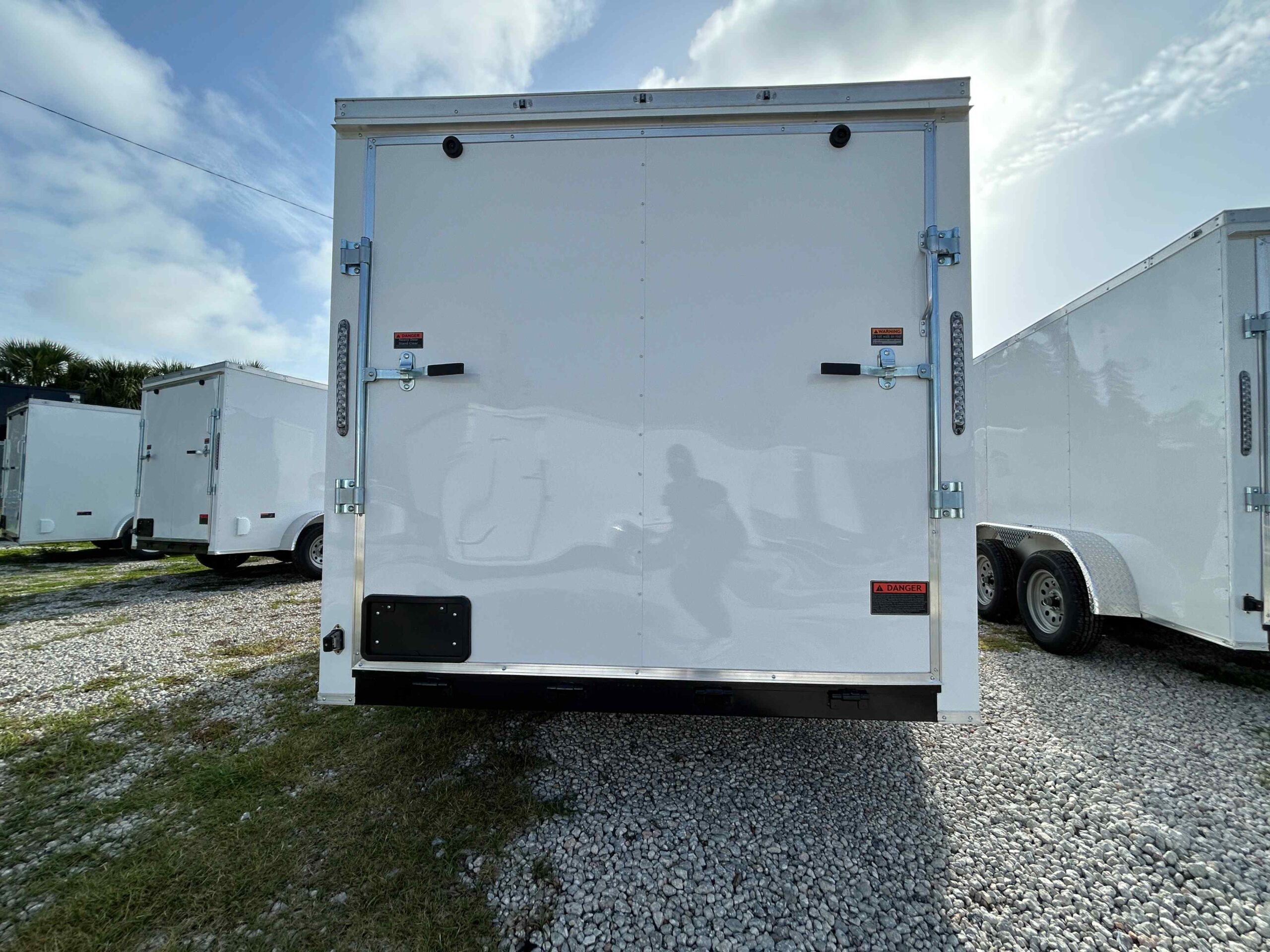 New 7×14 Power Line Cargo Enclosed Trailer