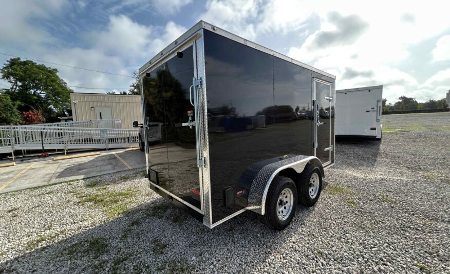 New 6×12 Power Line Cargo Enclosed Trailer