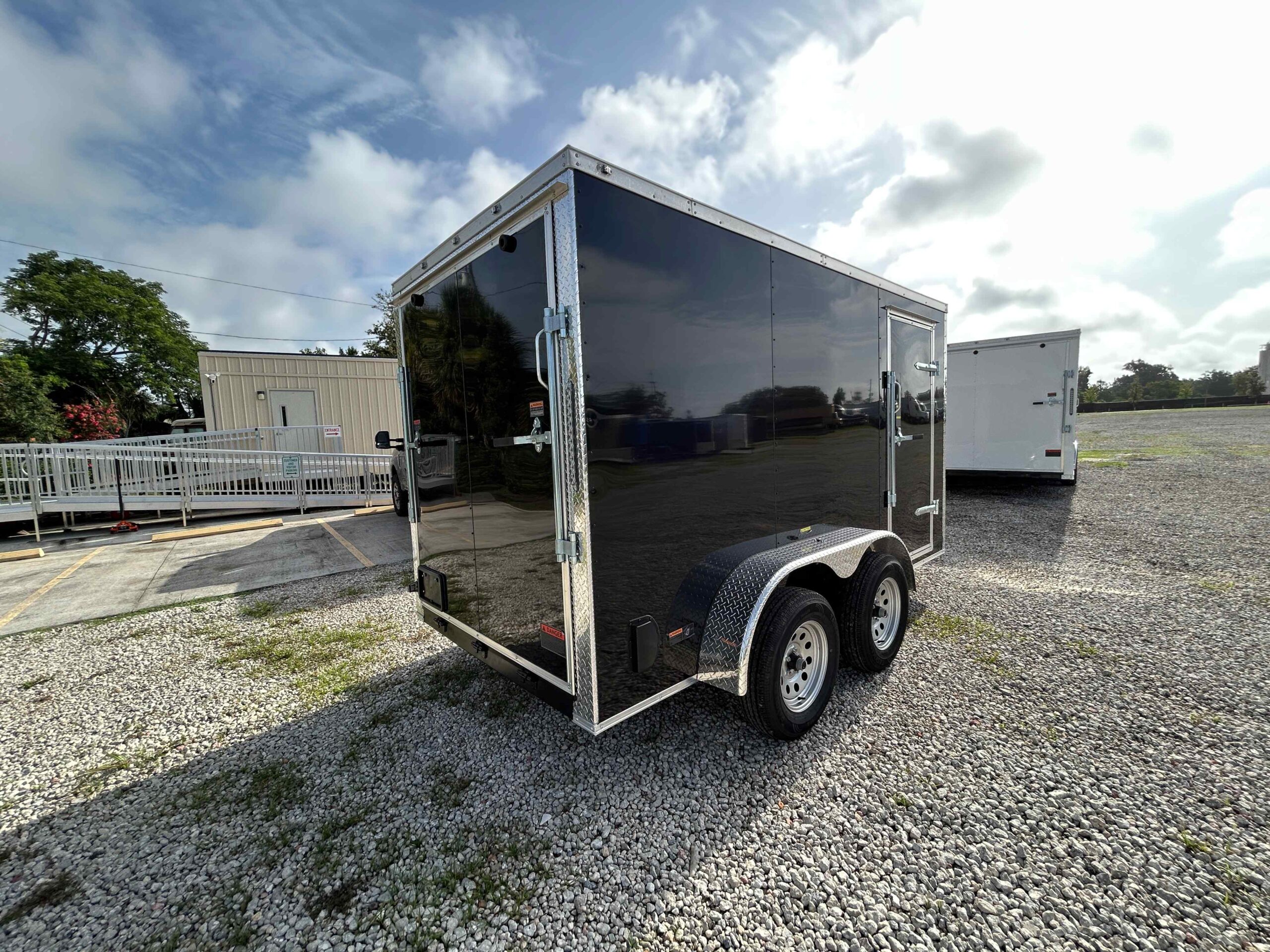 New 6×12 Power Line Cargo Enclosed Trailer
