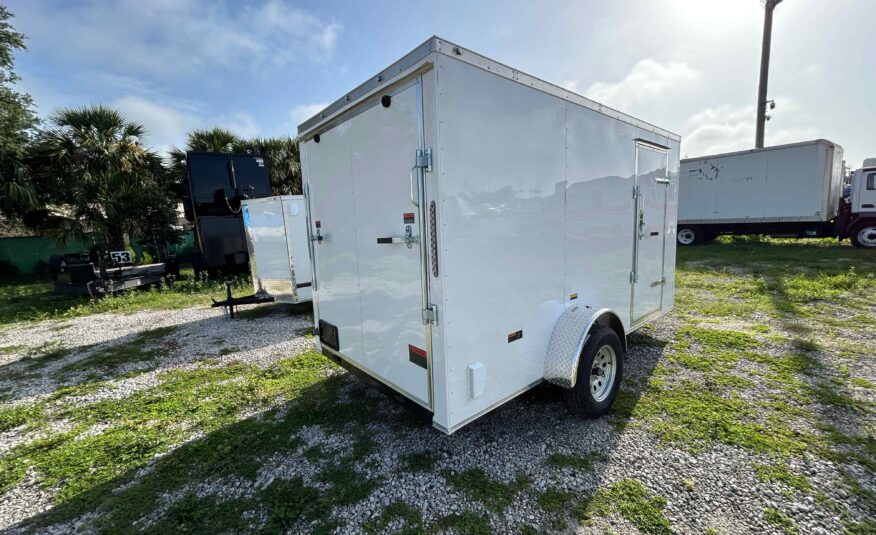 New 6×12 Power Line Cargo Enclosed Trailer