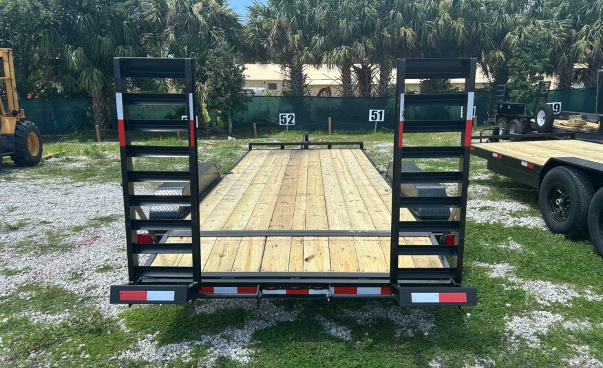 New 7×18 WORLDWIDE TRAILER Equipment Trailer
