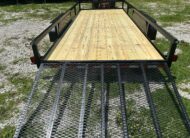 New 7×18 WORLDWIDE TRAILER Utility Trailer